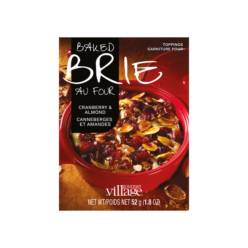 Brie Topping Mixes  Gourmet Village Cranberry Almond  