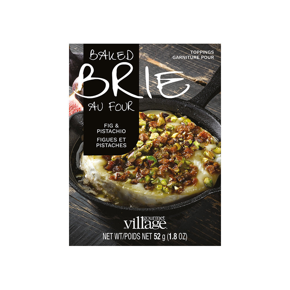 Brie Topping Mixes  Gourmet Village Fig Pistachio  