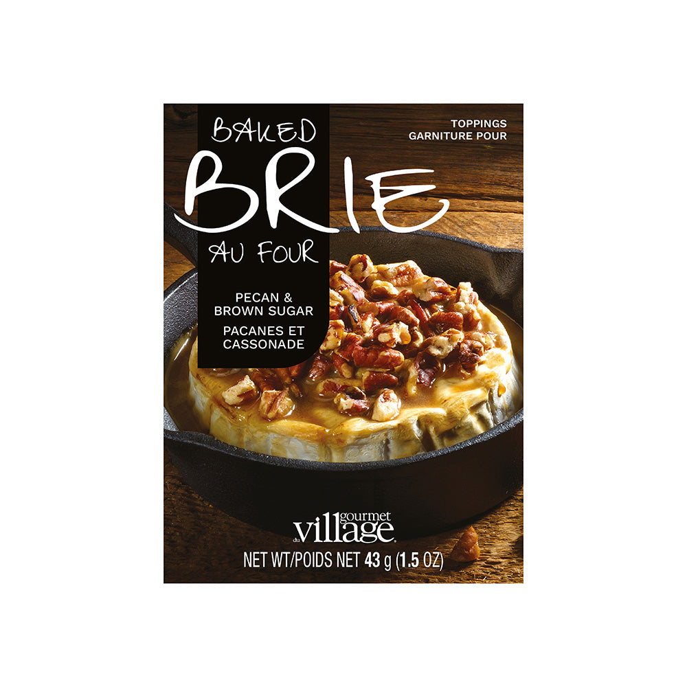 Brie Topping Mixes  Gourmet Village Pecan Brown Sugar  