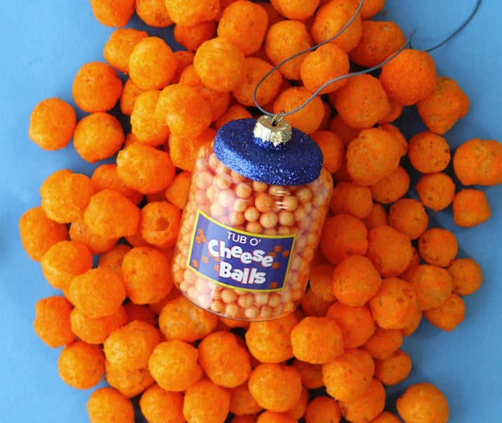 Cheese Balls Ornament  Cody Foster   