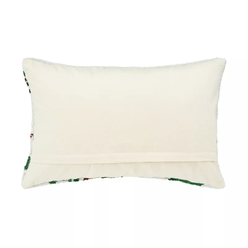 Cardinal Mistletoe Pillow  C & F   