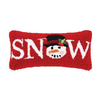 Snow Snowman Pillow  C & F   