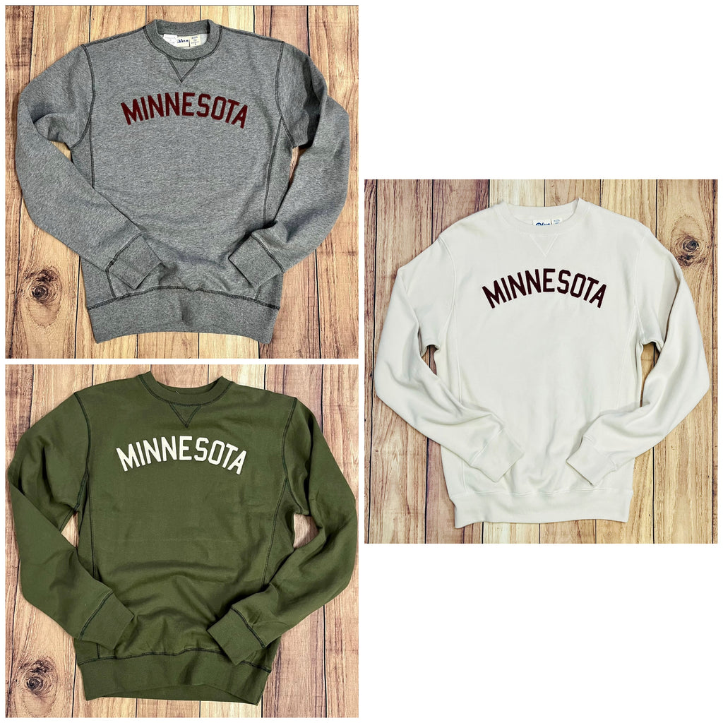 MN Crew Sweatshirt  Lakeshirts   