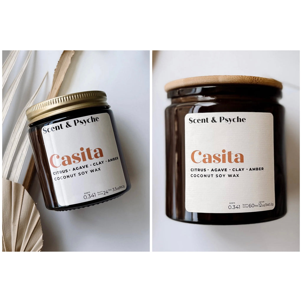 Casita Candles  Scent & Psyche   