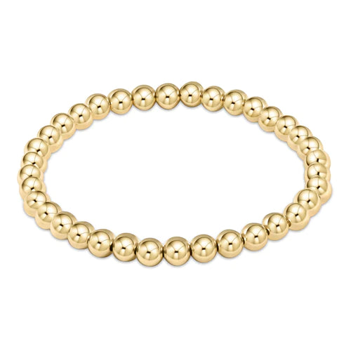 Classic Gold Bead Bracelet  Enewton 5mm  