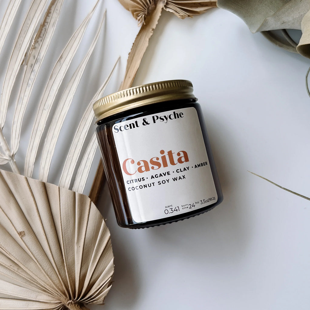 Casita Candles  Scent & Psyche 4oz  