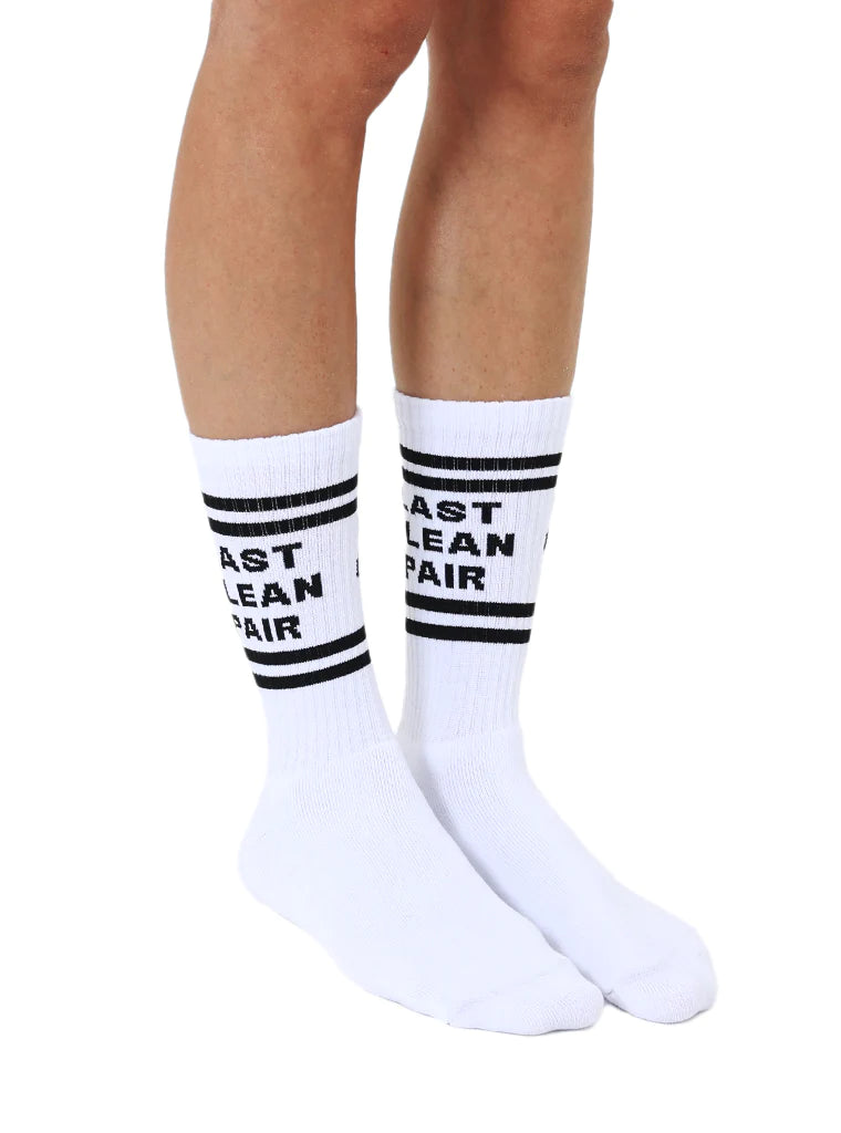 Last Clean Pair Crew Socks  Living Royal   