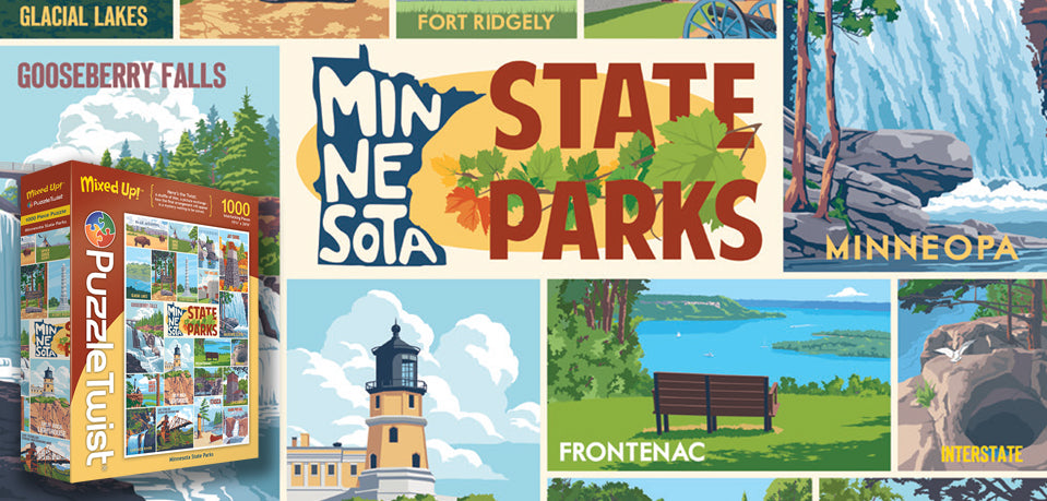 Minnesota State Parks Puzzle  Puzzle Twist   