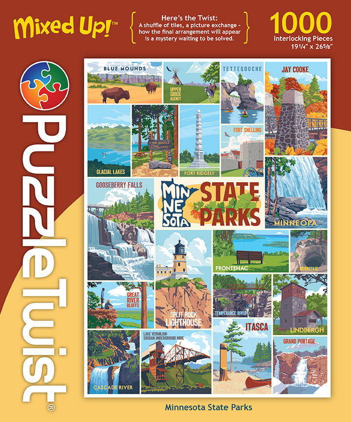 Minnesota State Parks Puzzle  Puzzle Twist   