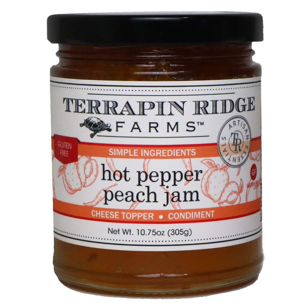 Appetizer Jams and Preserves  Terrapin Ridge Farms Hot Pepper Peach  