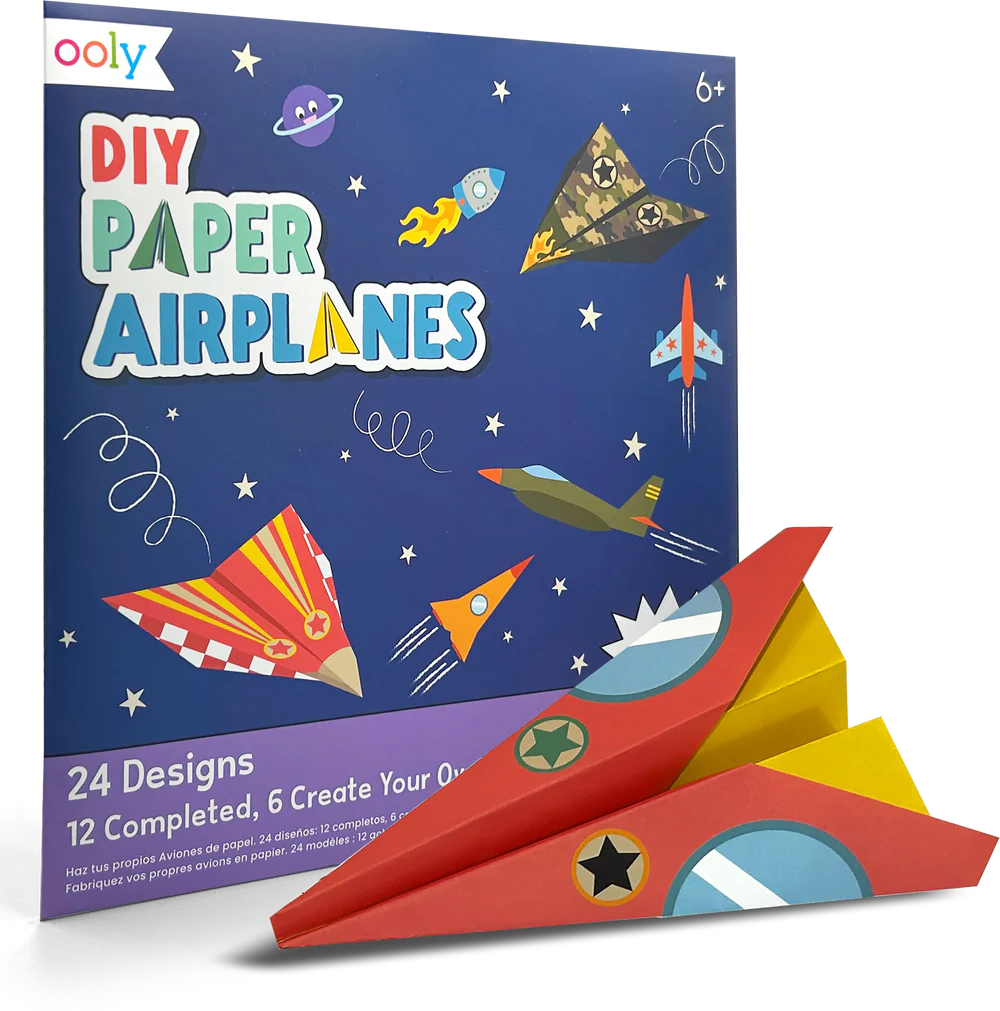 DIY Paper Airplanes Activity Kit  Ooly   