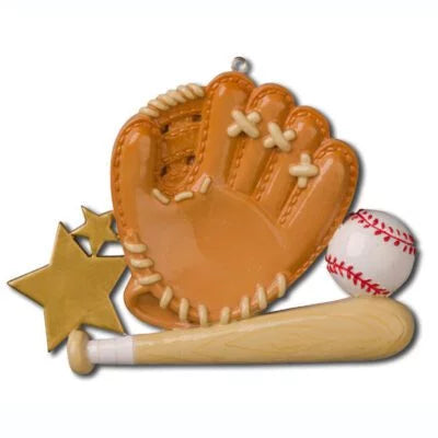 Baseball Glove Ornament  Polar X   