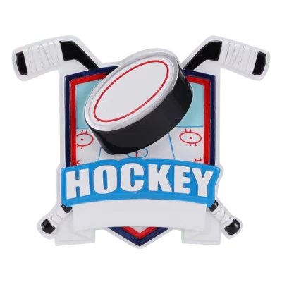 Hockey Shield Ornament  Polar X   