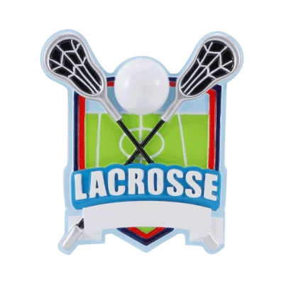 Lacrosse Shield Ornament  Polar X   