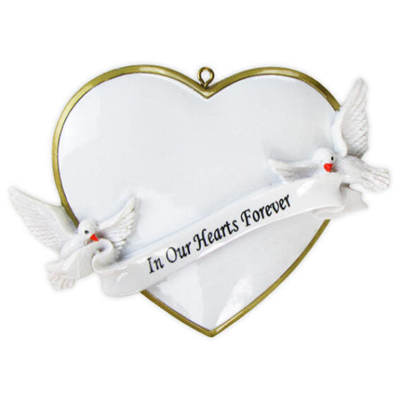 In Our Hearts Forever Ornament  Polar X   