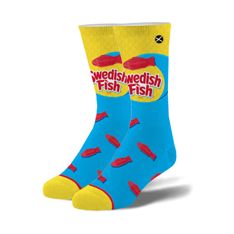 Treats Themed Socks  Cool Sox Swedish Fish Unisex  