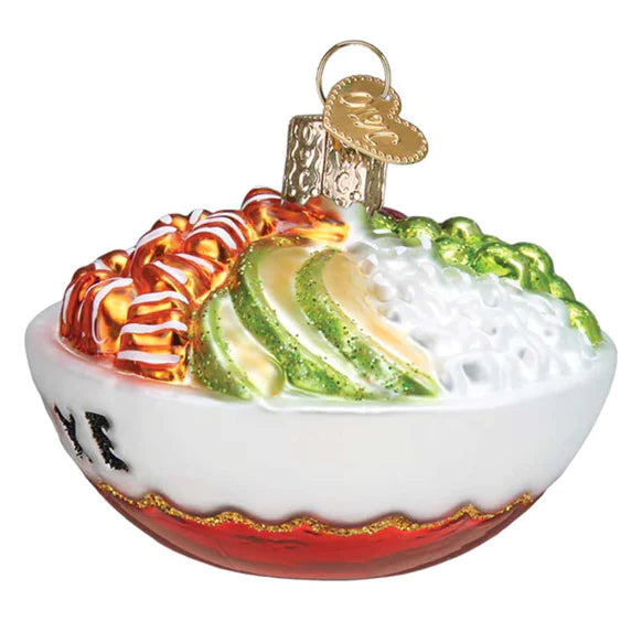 Poke Bowl Ornament  Old World Christmas   