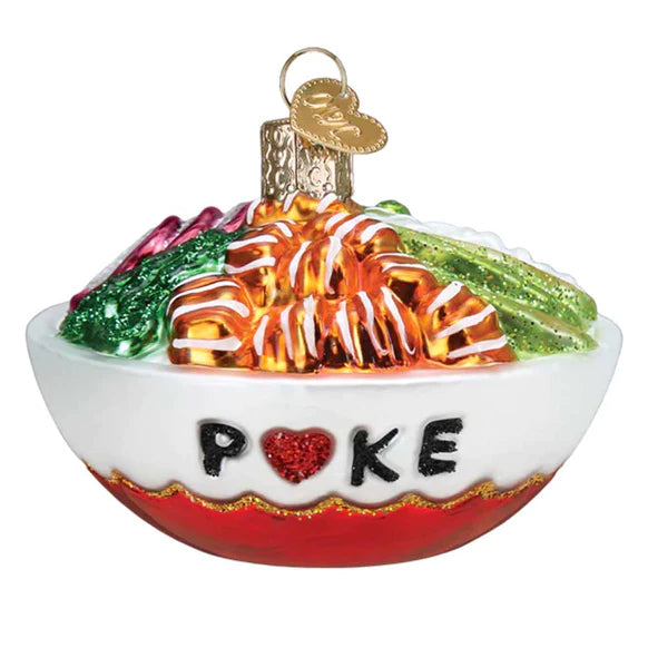 Poke Bowl Ornament  Old World Christmas   