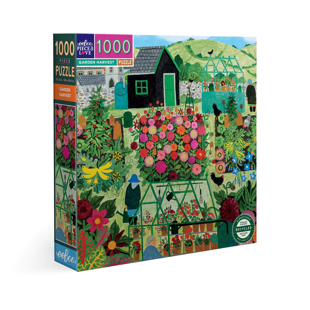 Garden Harvest 1000 Piece Puzzle  Eeboo   