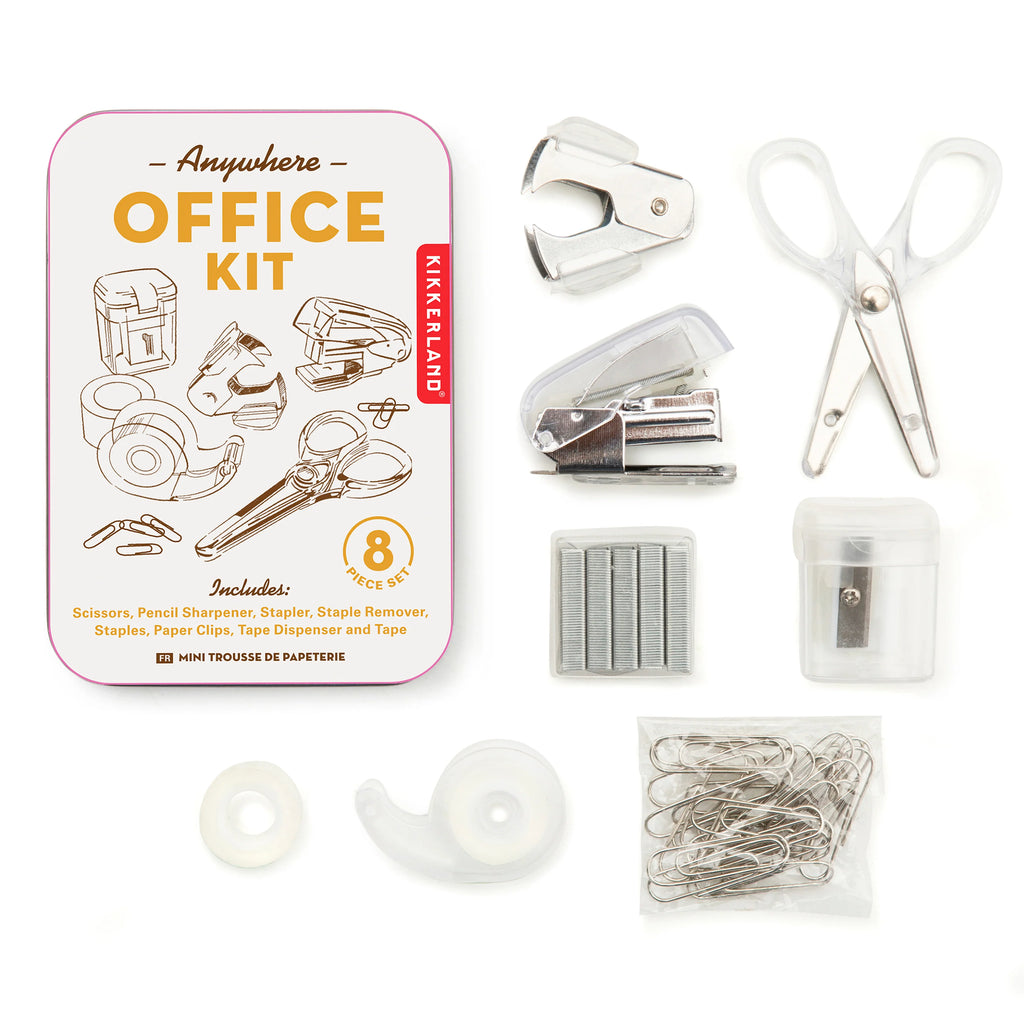 Anywhere Office Kit  Kikkerland   