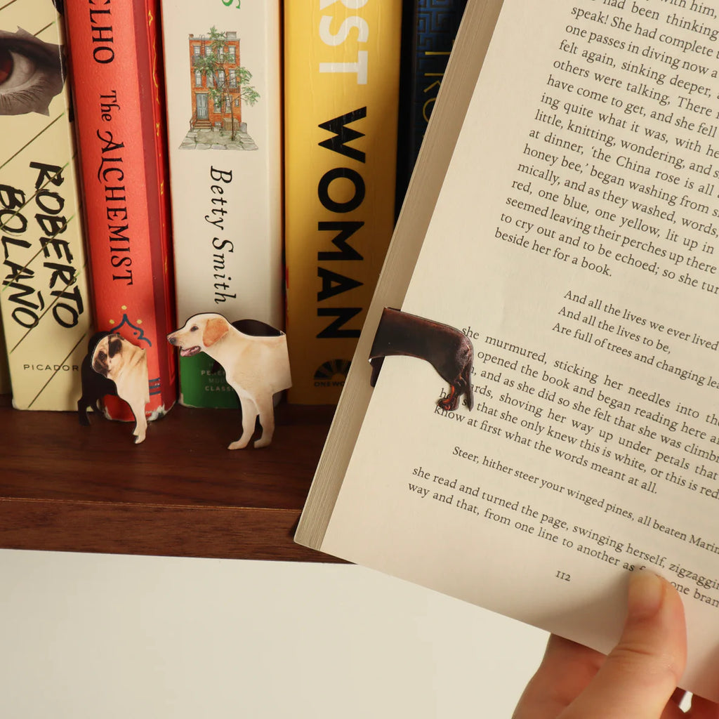 Magnetic Dog Bookmarks  Kikkerland   