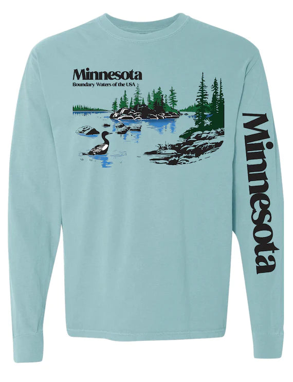 Boundary Waters Long Sleeve Tee  218 Clothing   