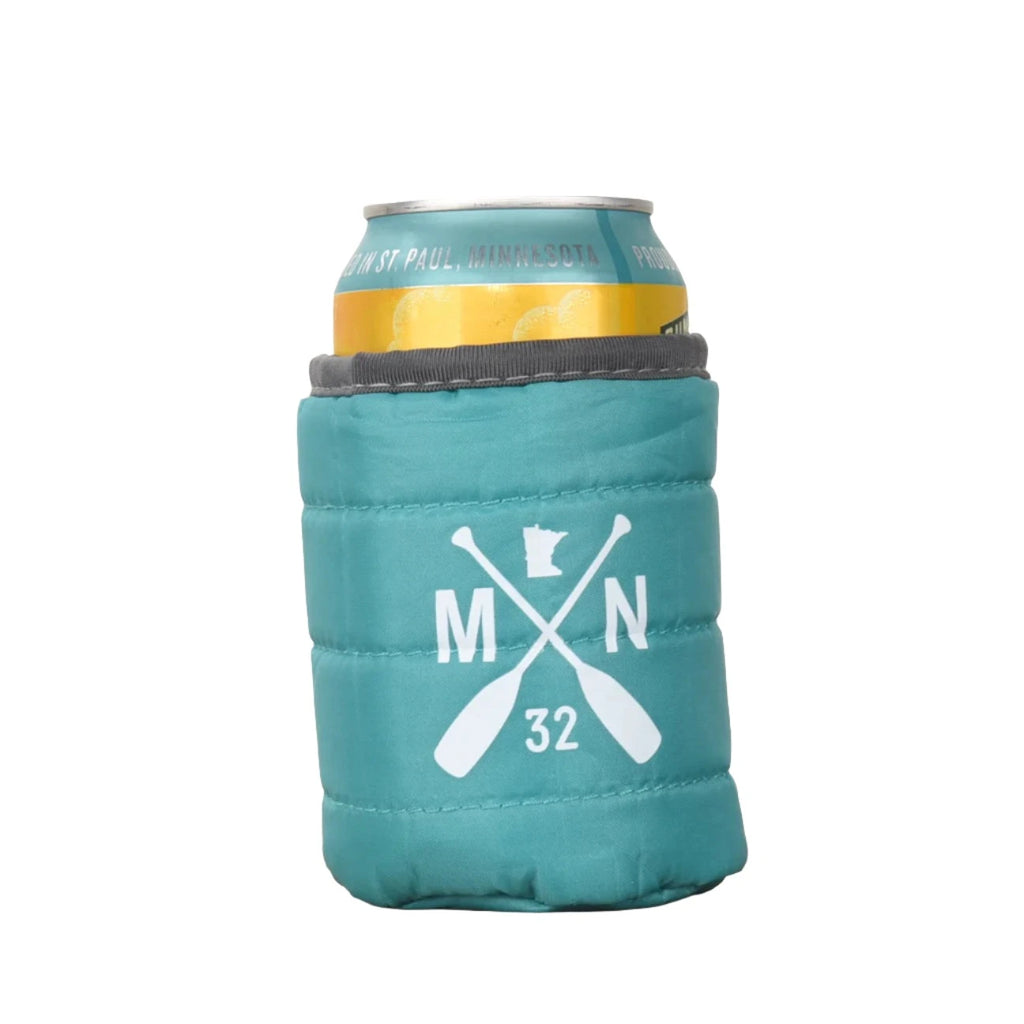 Sleeping Bag Can Cooler  Sota Clothing Teal  