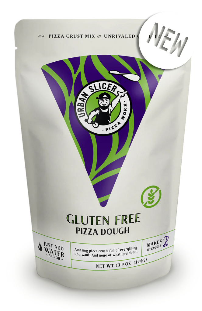 Pizza Dough Mixes  Urban Slicer Pizza Worx Gluten Free Pizza Dough  