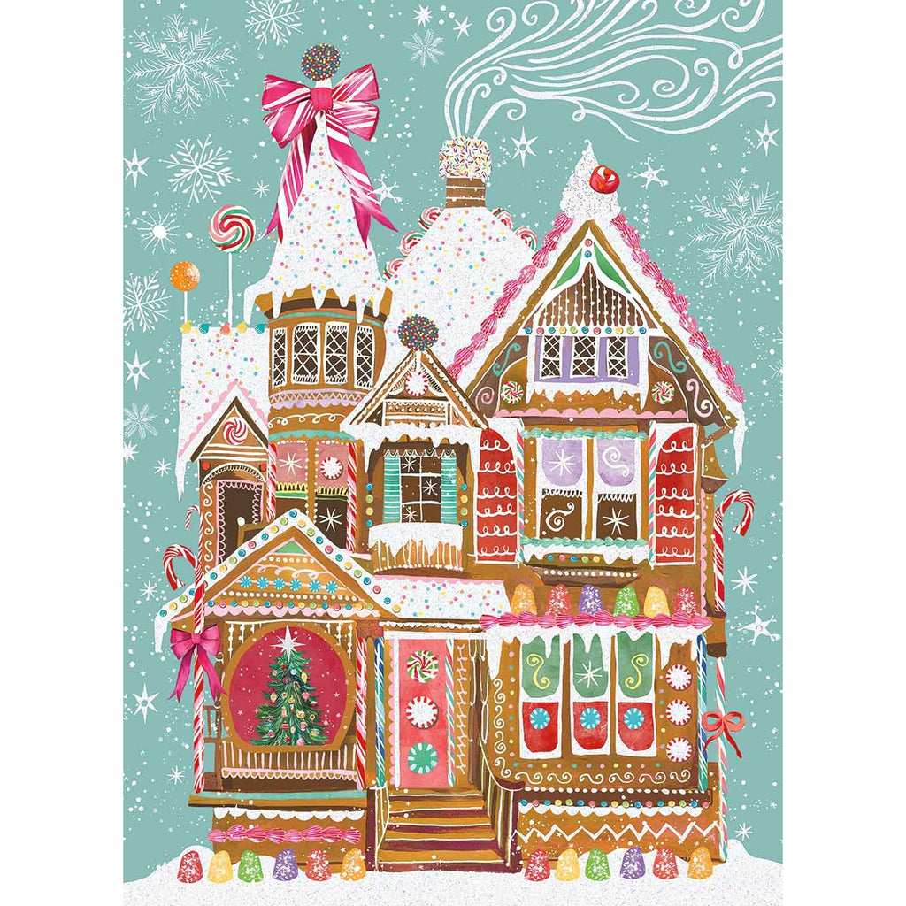 Gingerbread House 1000 Piece Puzzle  Werkshoppe   