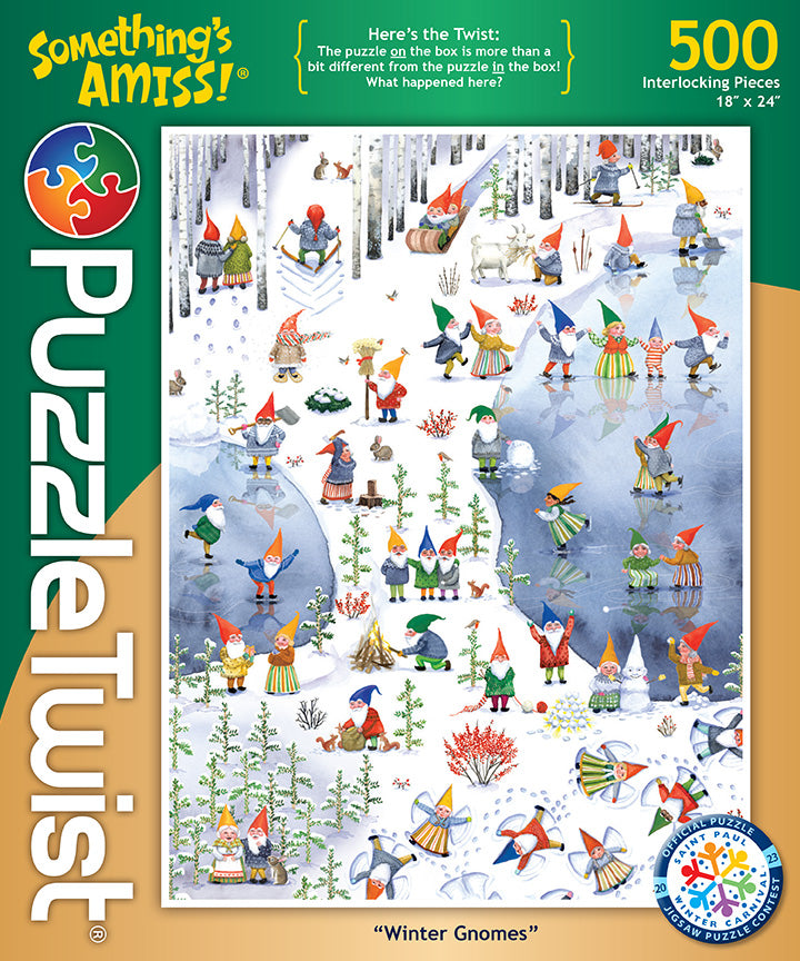 Winter Gnomes Puzzle  Puzzle Twist   