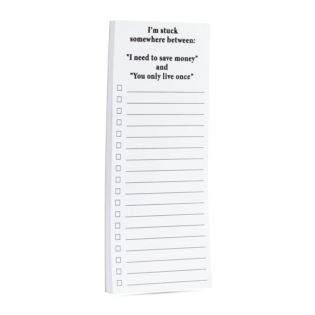 Save Money & YOLO Notepad  Ellembee Gift   