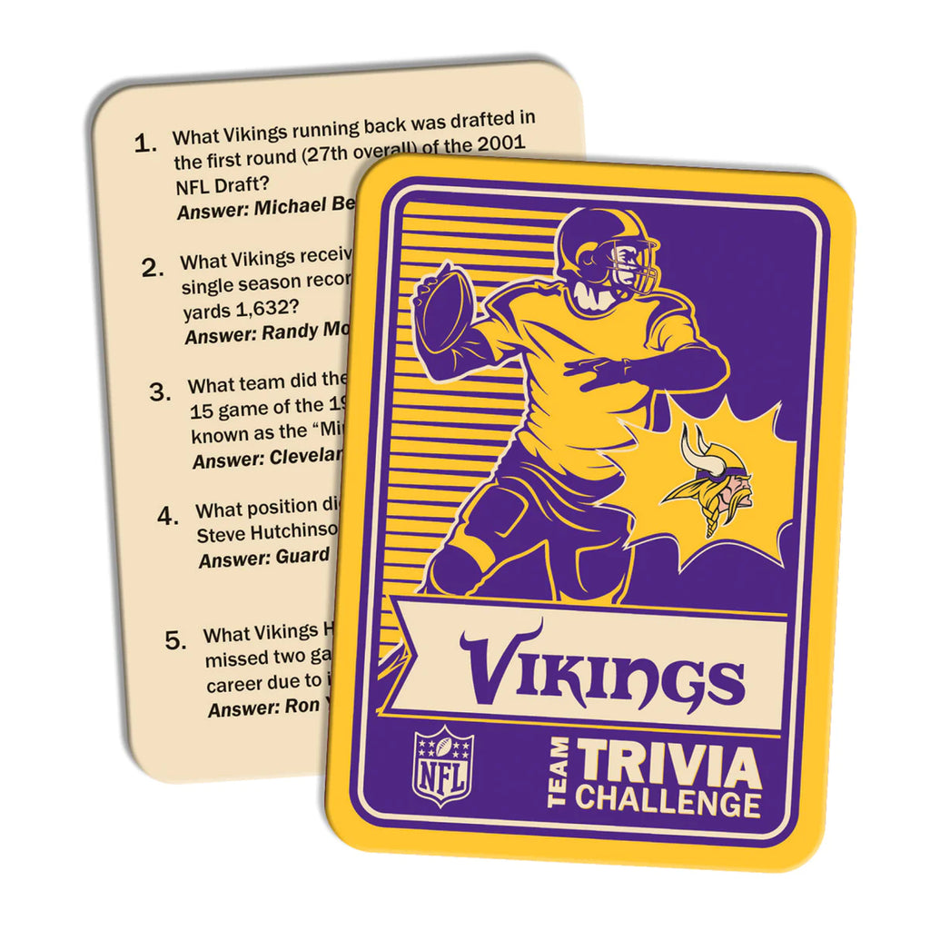 Minnesota Vikings Trivia Game  Masterpieces   