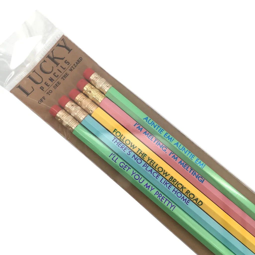 Wizard of Oz Pencil Set  Lucky Mfg Co   