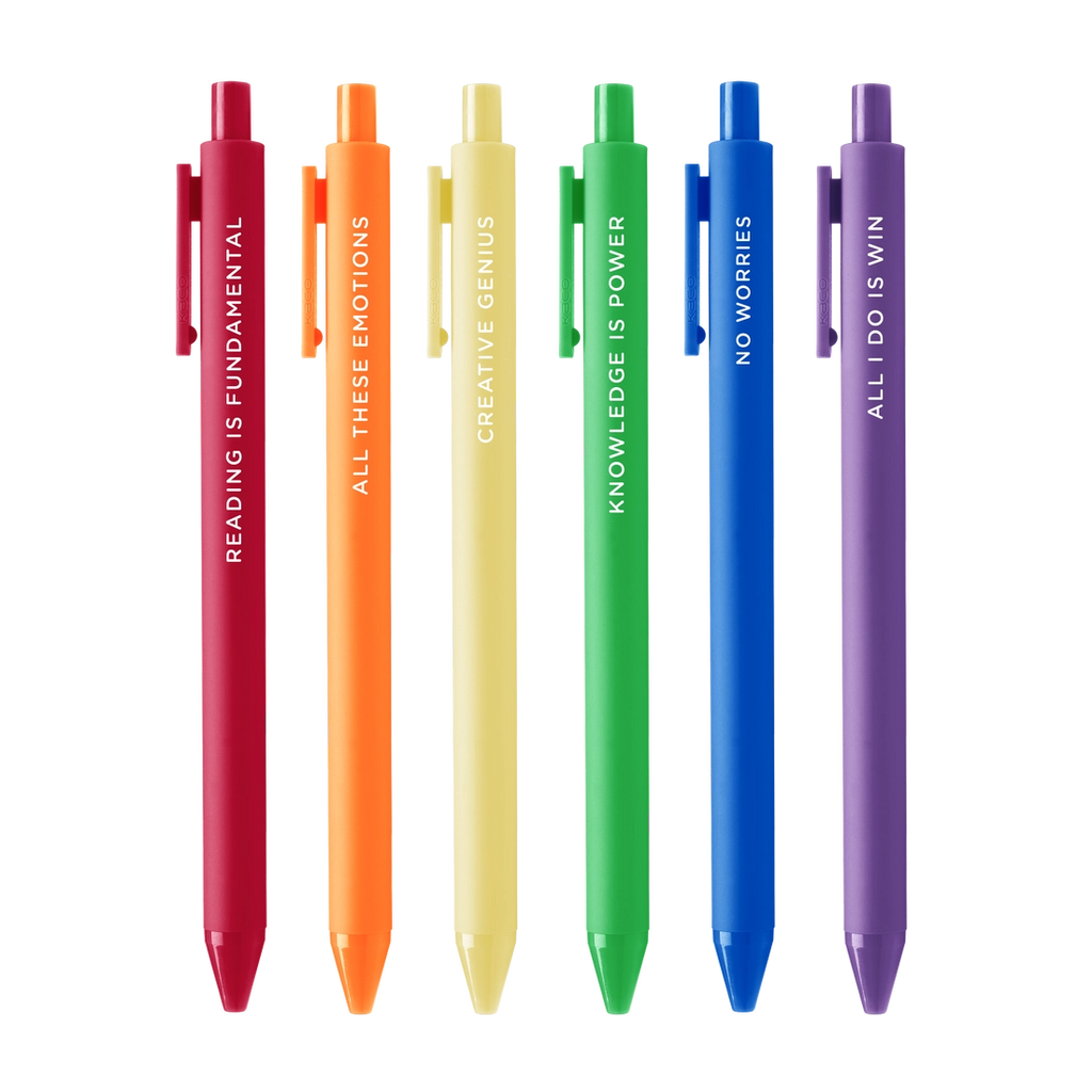 No Worries Jotter Pen Set  Talking Out of Turn   