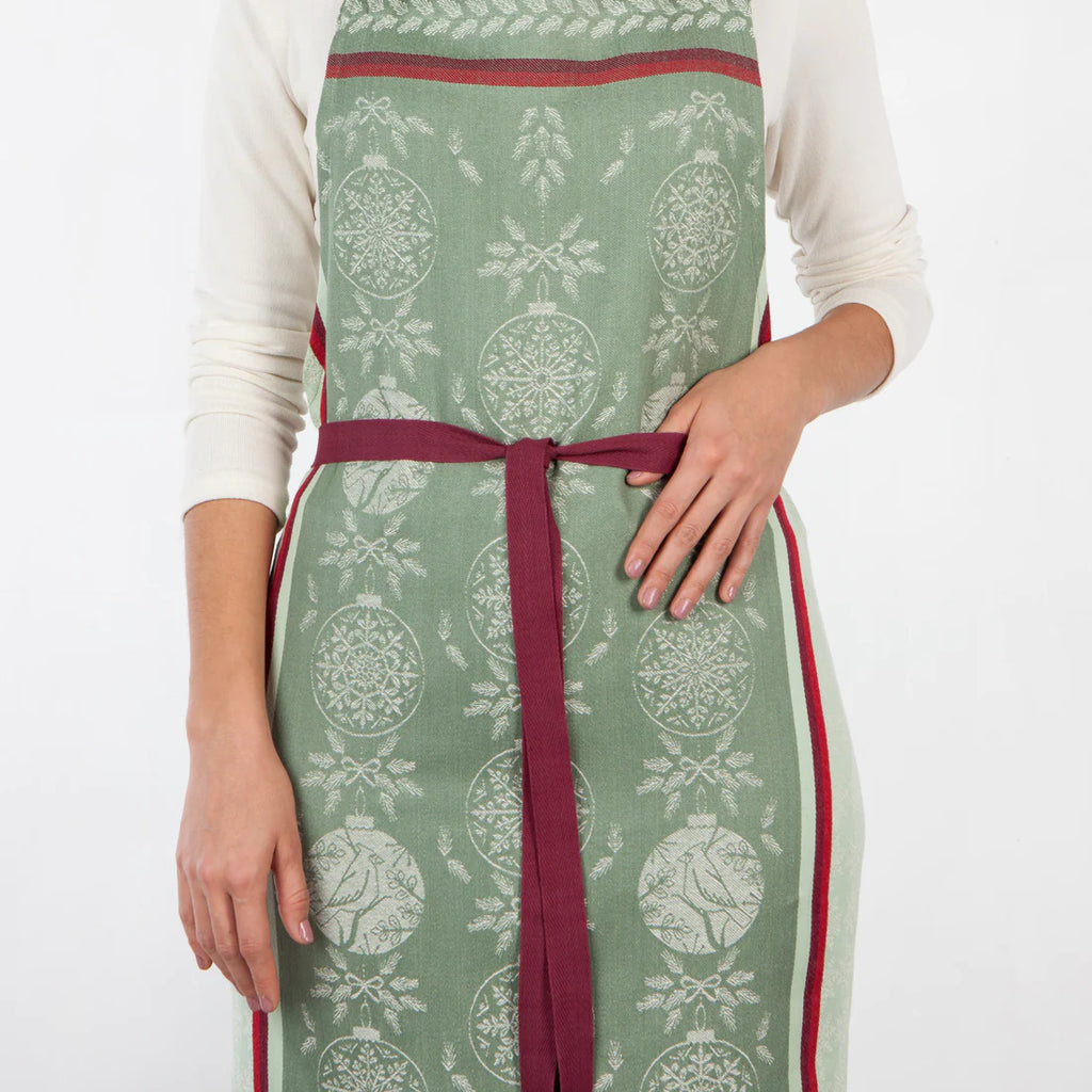 Good Tidings Jacquard Apron  Now Designs   