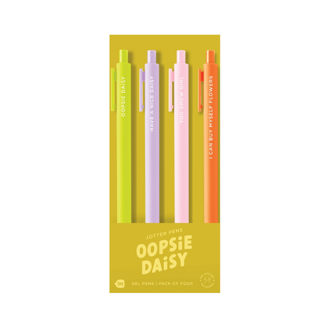 Oopsie Daisy Jotter Pen Set  Talking Out of Turn   