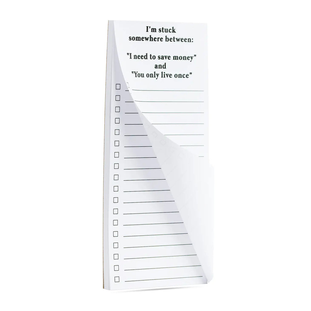 Save Money & YOLO Notepad  Ellembee Gift   