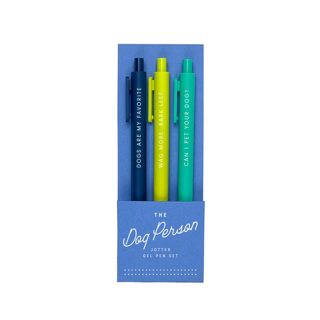 The Dog Jotter Pen Set  Ruff House Print Shop   