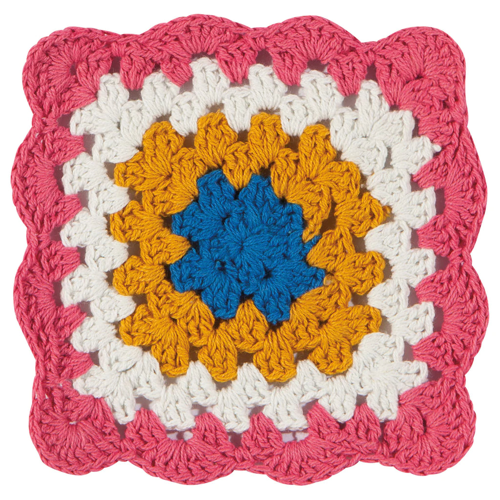 Loop de loop Crochet Coasters Set  Now Designs   