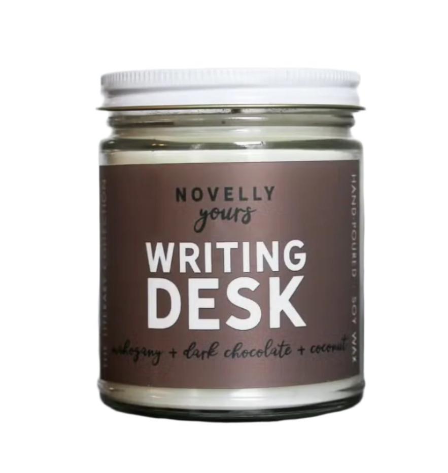 Writing Desk Candle  Novelly Yours Candles   