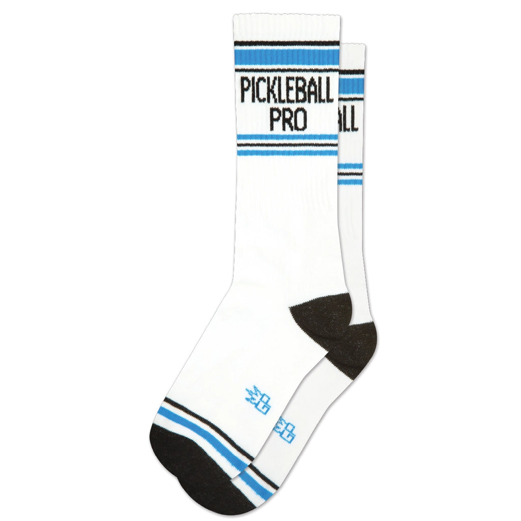 Pickleball Pro Gym Crew Socks  Gumball Poodle   