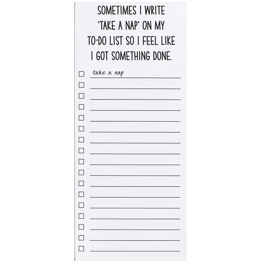 I Write Take A Nap...Notepad  Ellembee Gift   