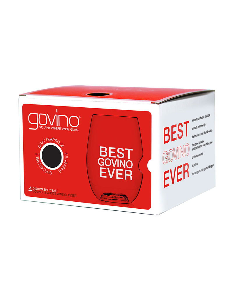 Best Govino Ever Red Wine Glass Pack  Govino   