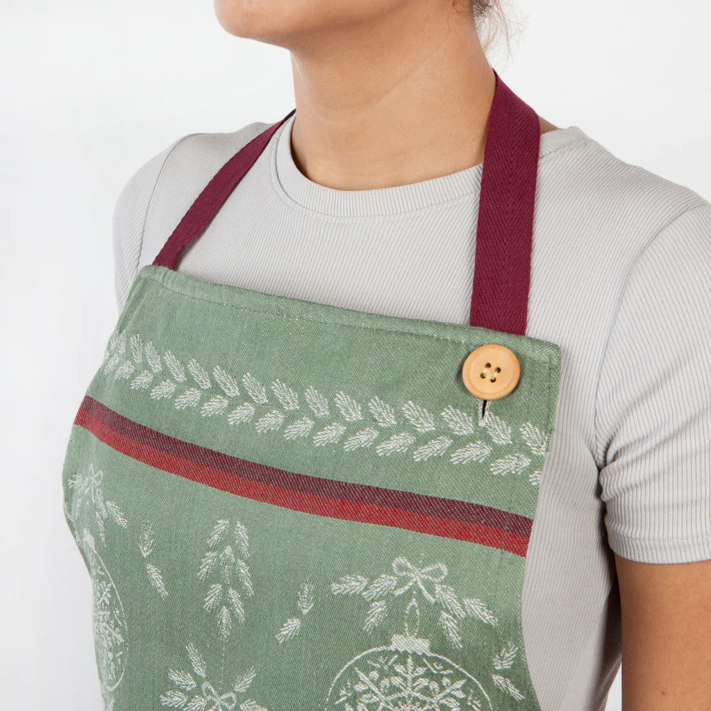 Good Tidings Jacquard Apron  Now Designs   