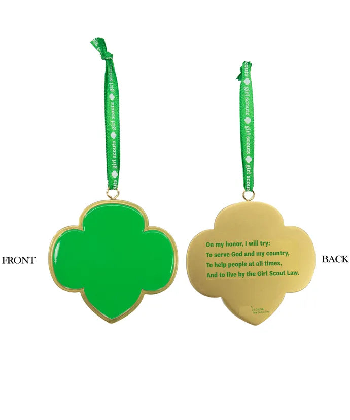 Girl Scouts Logo Personalized Ornament  Kurt Adler   