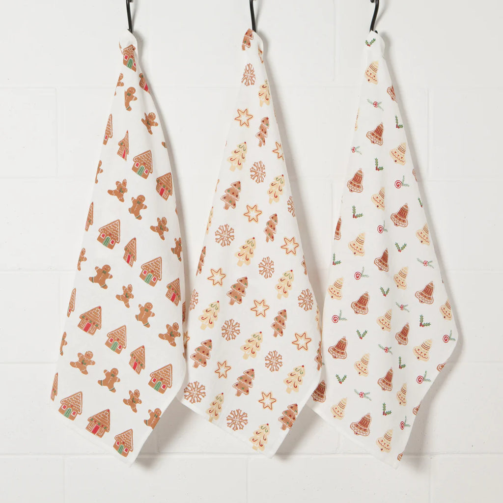 Christmas Cookies Dish Towels  Now Designs   