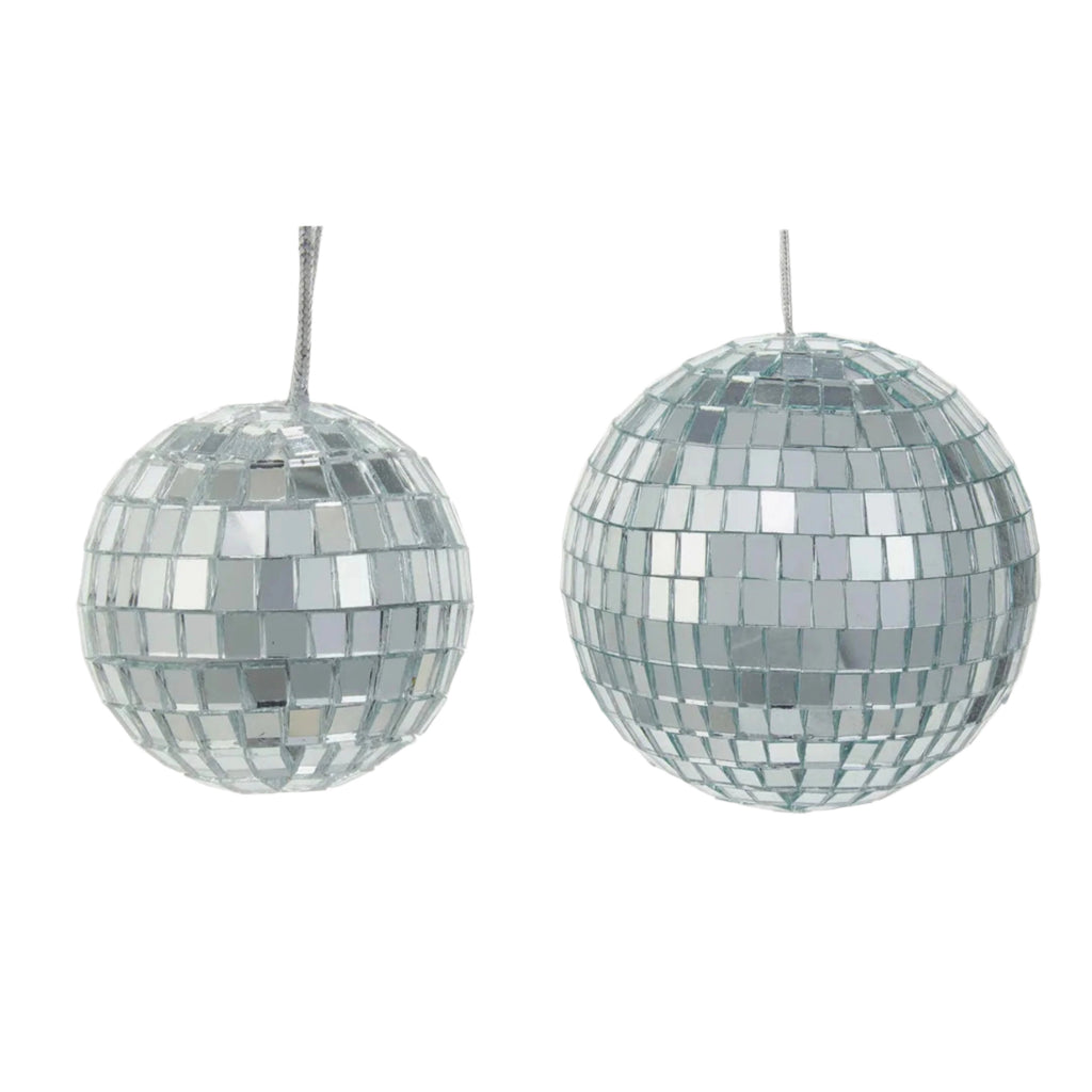 Mirror Ball Glass Ornament  Kurt Adler   