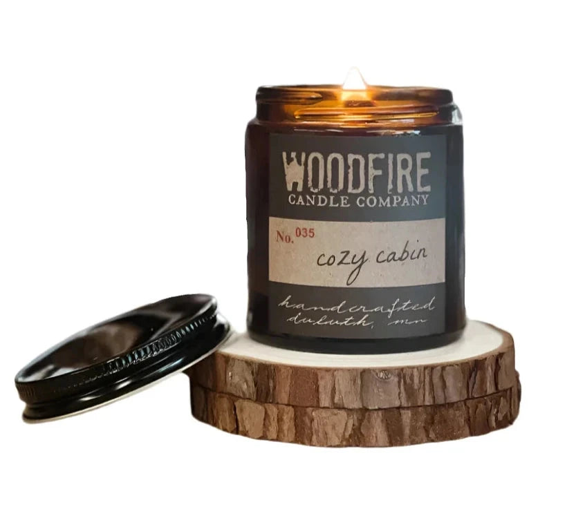 Woodfire Mini Wood Wick Candles  Woodfire Candle Company   