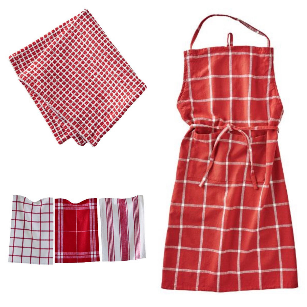 Red Check Kitchen Collection  TAG   