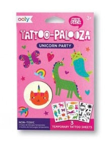 Kids Mini Tattoos  Ooly Unicorn Party  